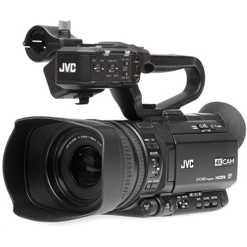 Kit Filmadora JVC GYHM180U Camcorder HD/SDI 4K + Microfone ShotGun + Bolsa JVC