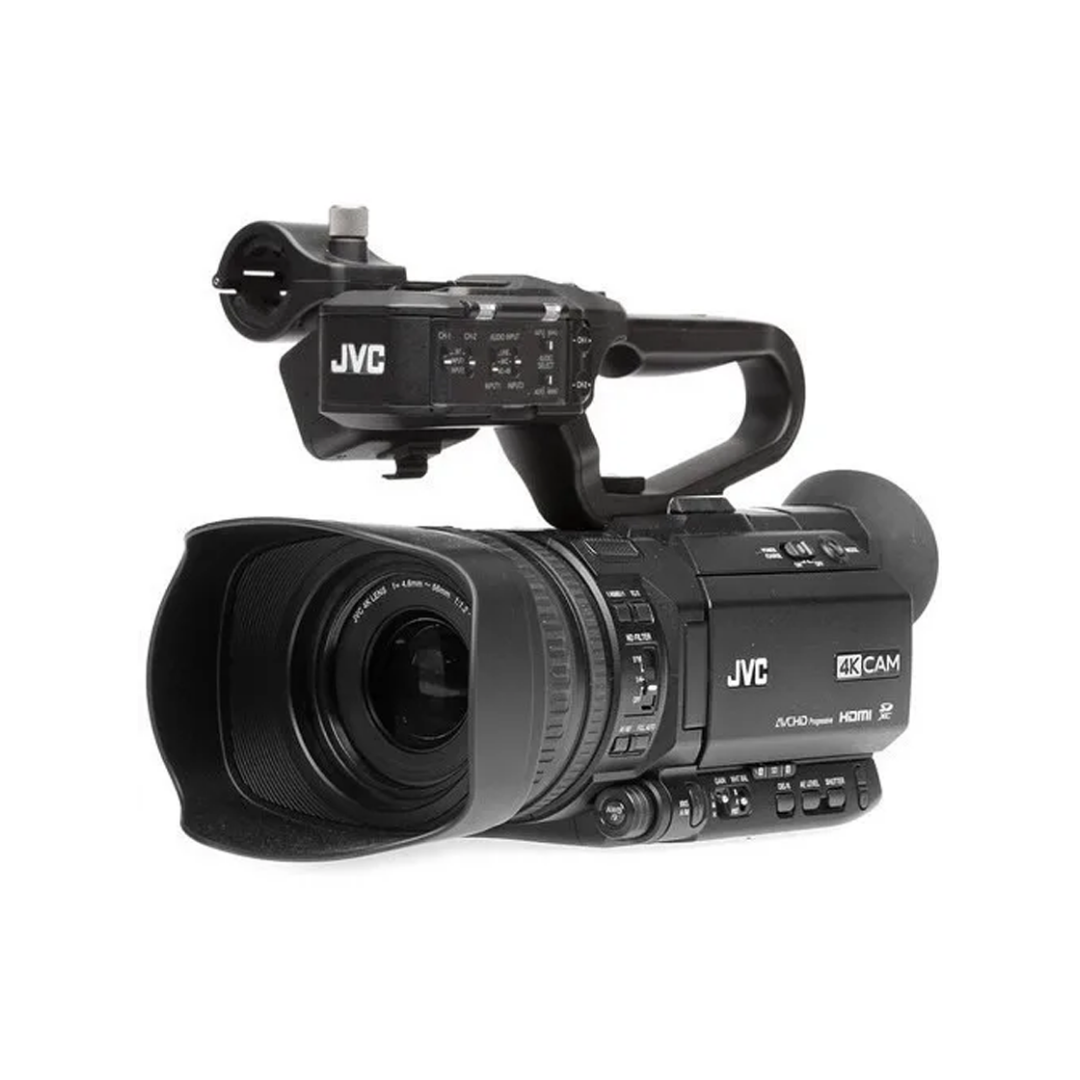 Kit Filmadora JVC GYHM250U Camcorder/SDI 4K + Microfone ShotGun + Bolsa JVC