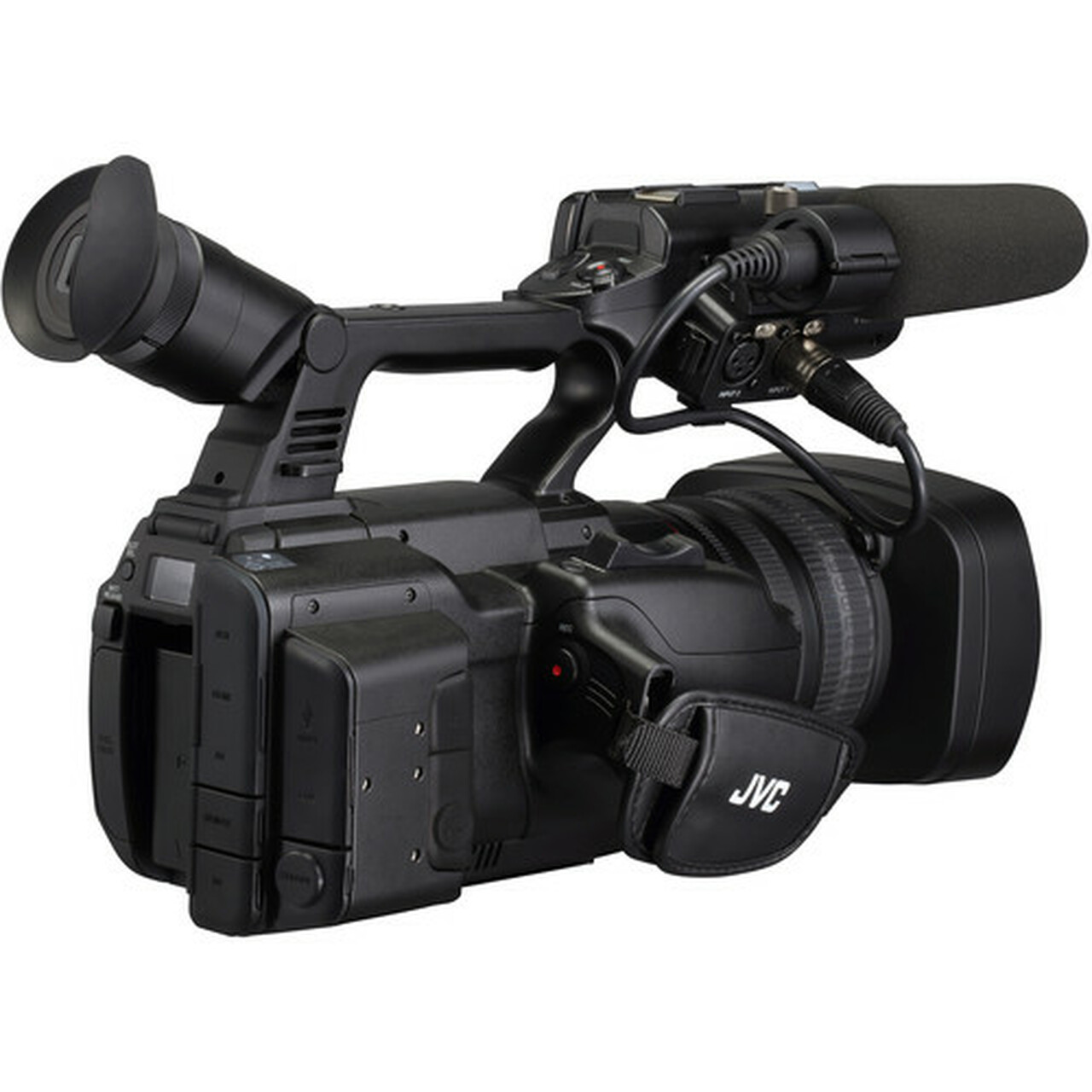 Kit Filmadora JVC GYHC500U Camcorder HDR Ultra HD 4K + Microfone ShotGun + Bolsa JVC