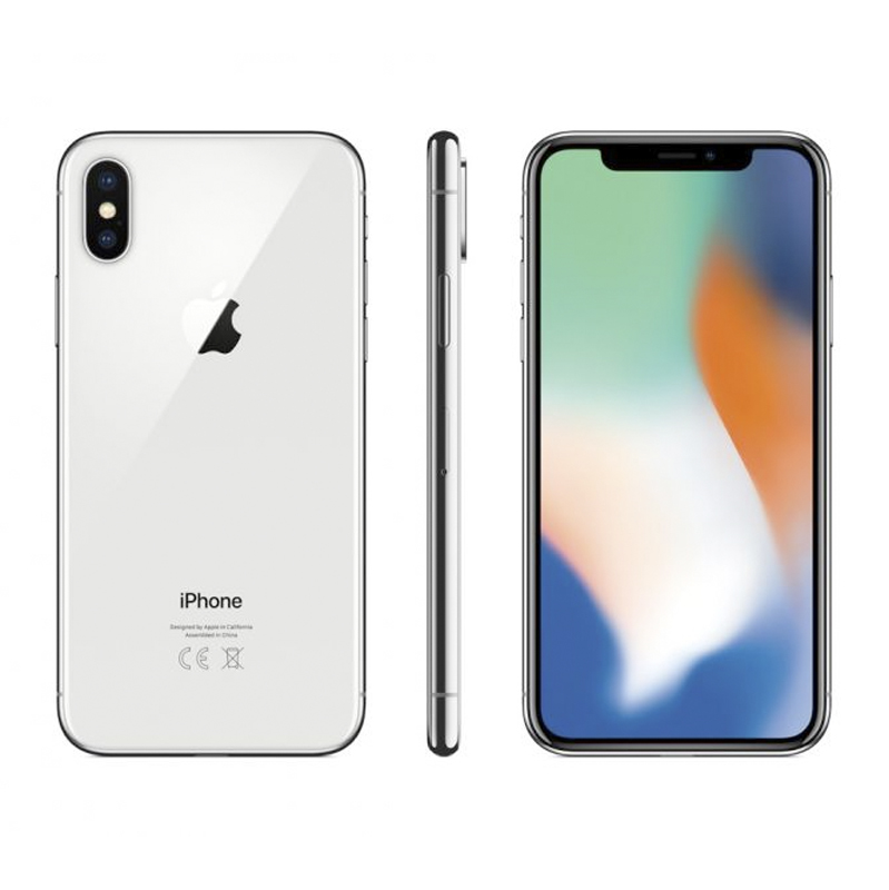 Apple iPhone X 64GB Tela 5.8 Dual Cam 12+12MP/7MP iOs Silver - Swap Grade C (1 mês garantia)