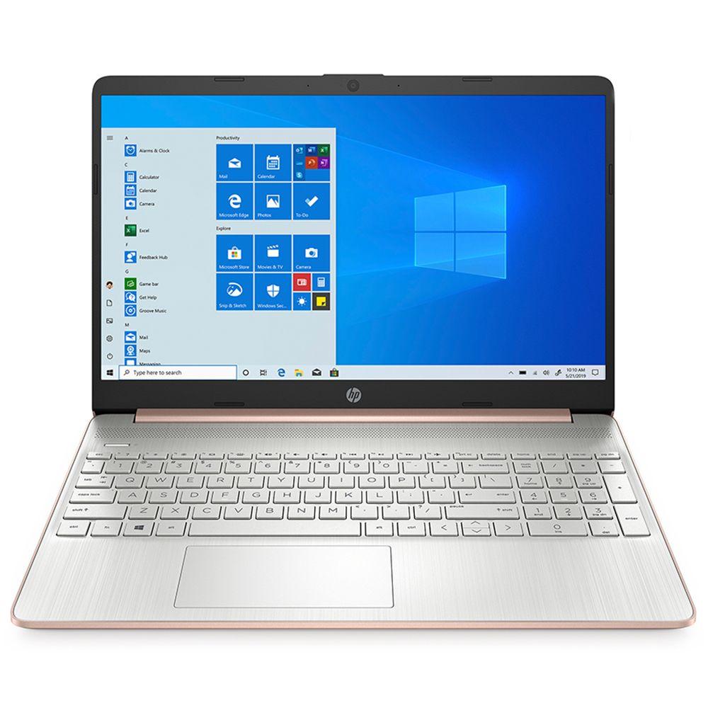 Notebook HP 15-EF1073WM AMD Athlon 3050U 2.3GHZ / 4GB / 128GB SSD / Tela 15.6 - Rose