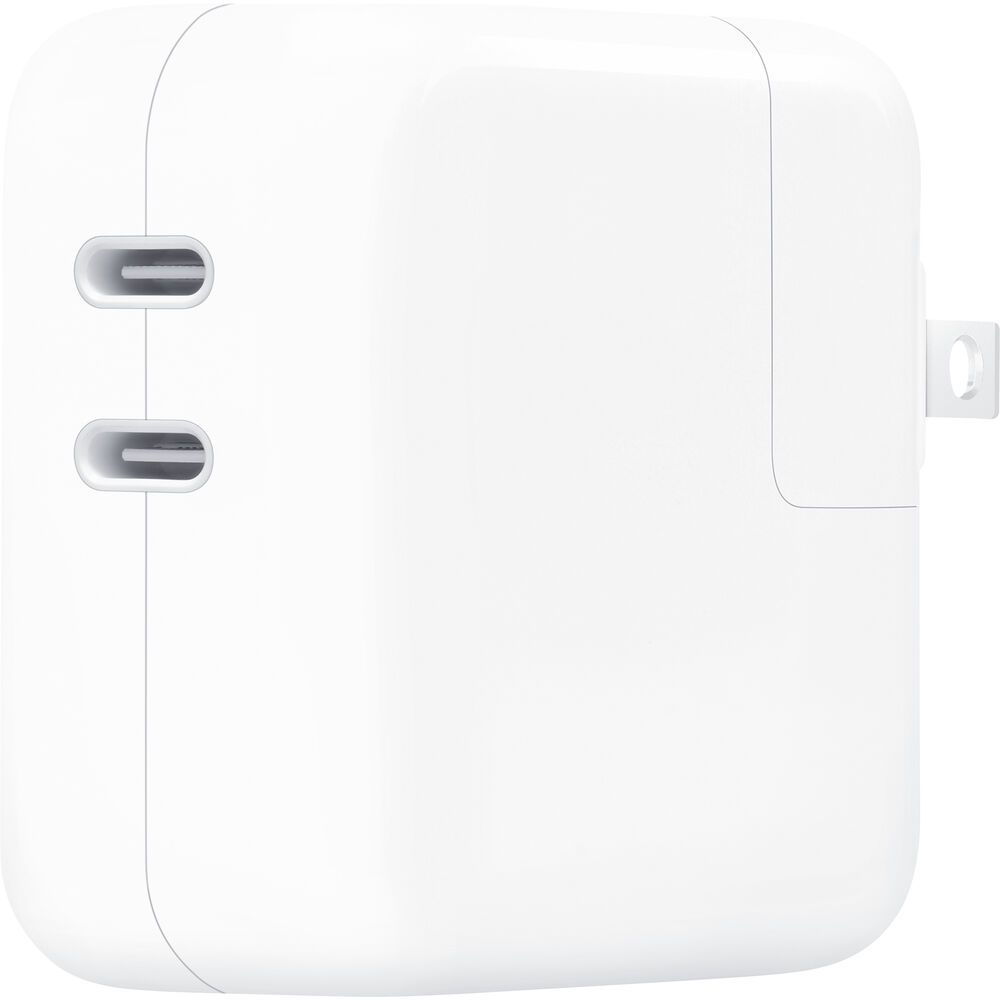 Carregador Apple Dual USB-C de 35W para iPhone e iPad MNWP3AM/A - Branco