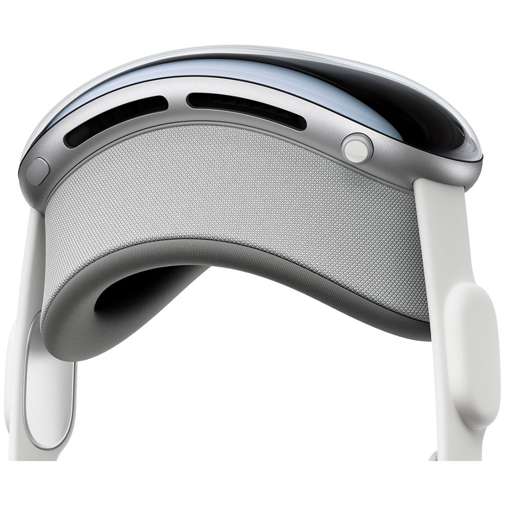 Lentes VR Apple Vision Pro MQL93LL/A A2117 com 512GB / Optic ID / Spatial Audio / Wi-Fi - White