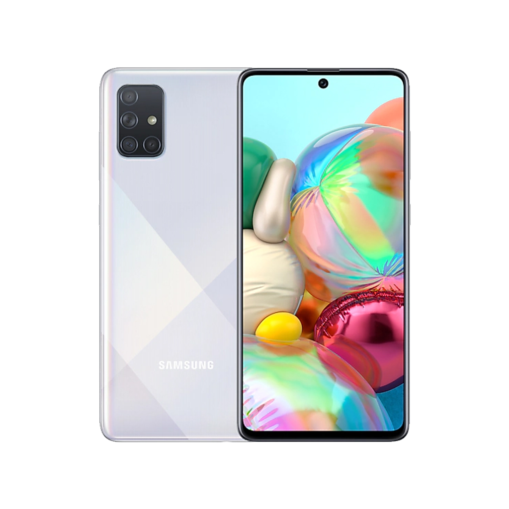 SmartPhone Samsung Galaxy A71 SM-A715F 6/128GB 6.7 64+12+5+5/32MP A10 - Prata