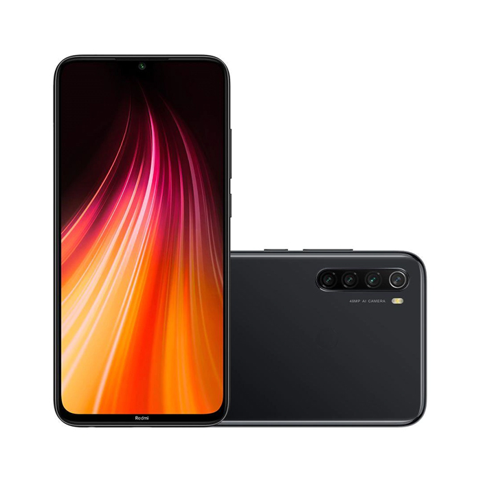 Smartphone Xiaomi Redmi Note 8 US 4GB+64GB 6.3 48+8+2+2MP/13MP Os 9.0 - Space Black