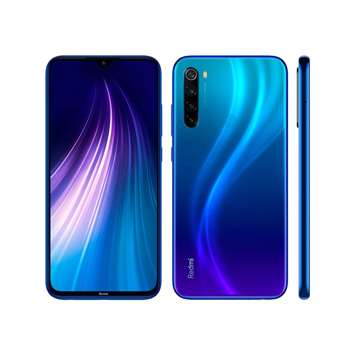 Smartphone Xiaomi Redmi Note 8 US 4GB+64GB 6.3 48+8+2+2MP/13MP Os 9.0 - Azul