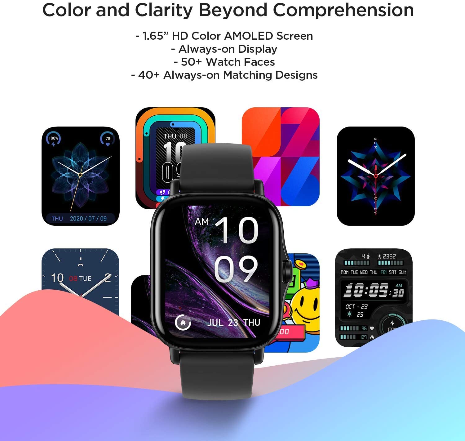 Smartwatch Xiaomi Amazfit GTS 2 A1969 Bluetooth/GPS - Black