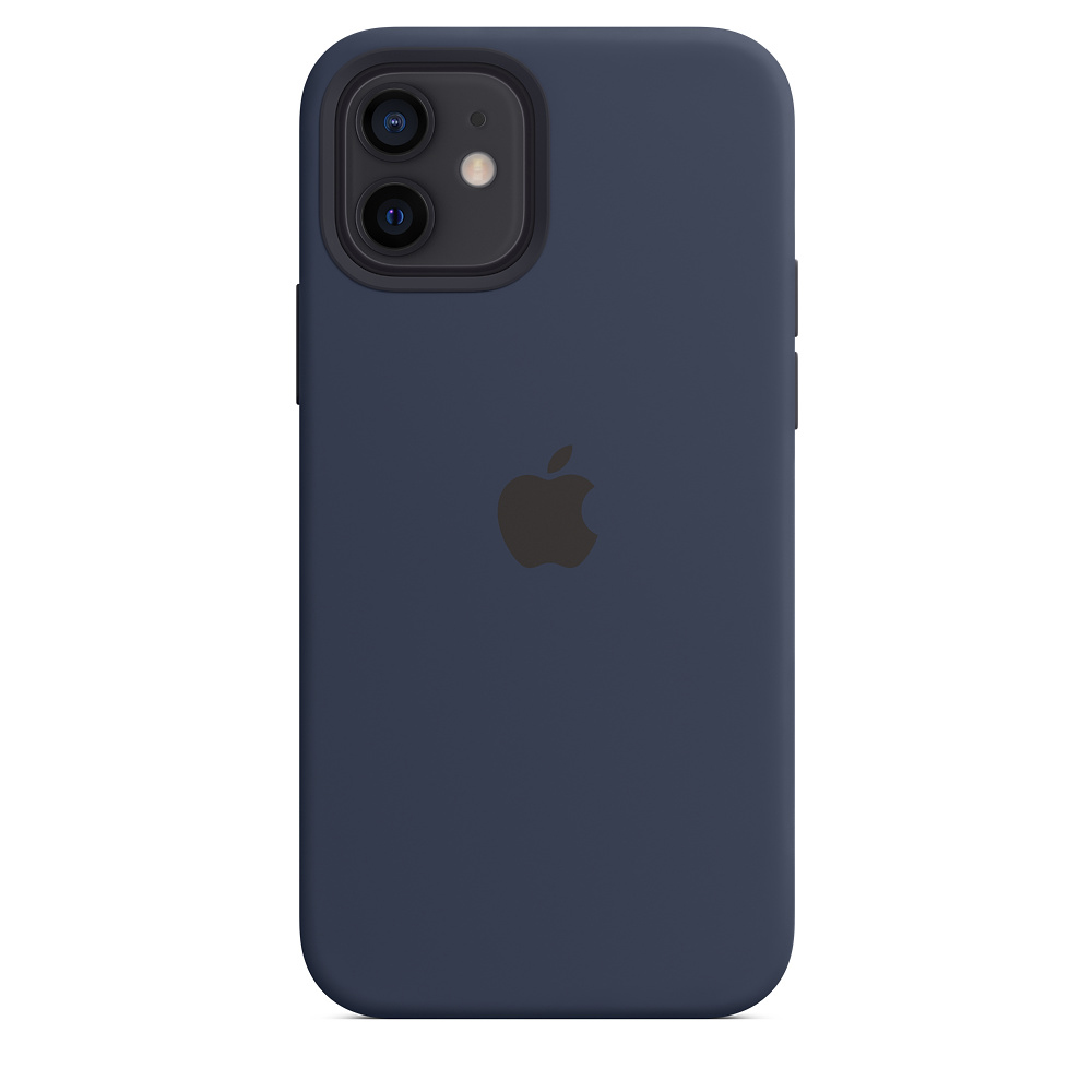 Capa de Silicone Iphone 12 Pro Apple MHL43ZM/A - Deep Navy