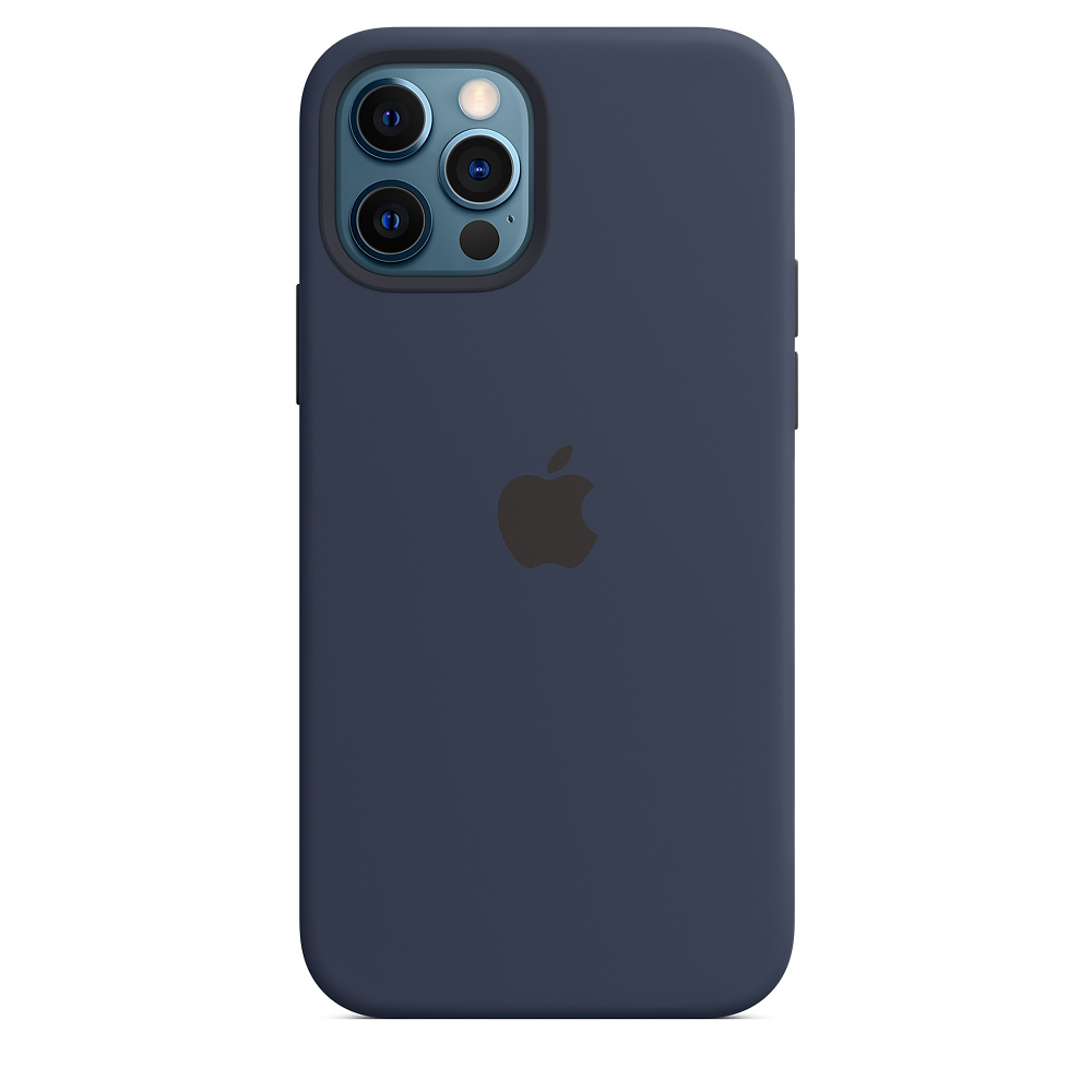 Capa de Silicone Iphone 12 Pro Apple MHL43ZM/A - Deep Navy