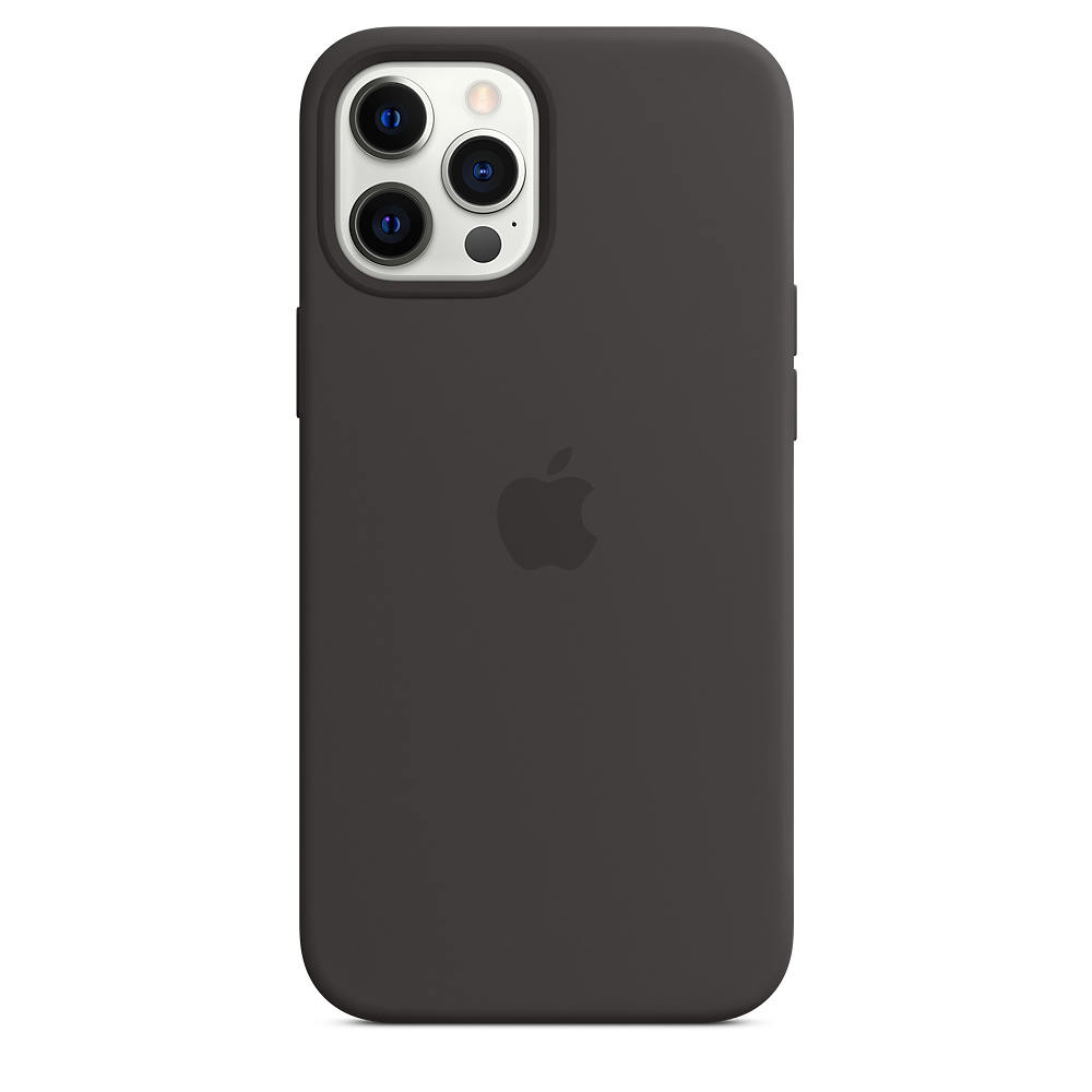 Capa de Silicone Iphone 12 Pro Max Apple MHLG3ZM/A - Black
