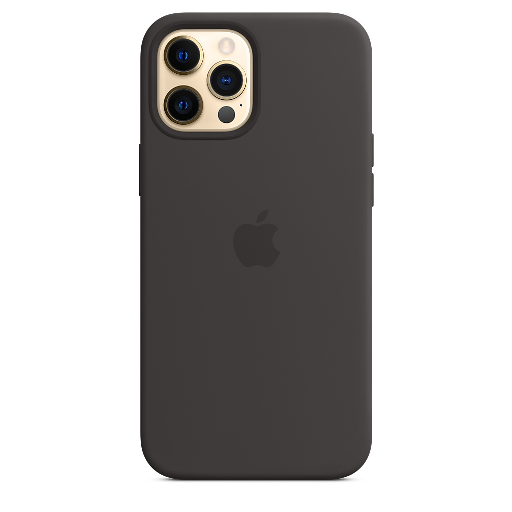 Capa de Silicone Iphone 12 Pro Max Apple MHLG3ZM/A - Black