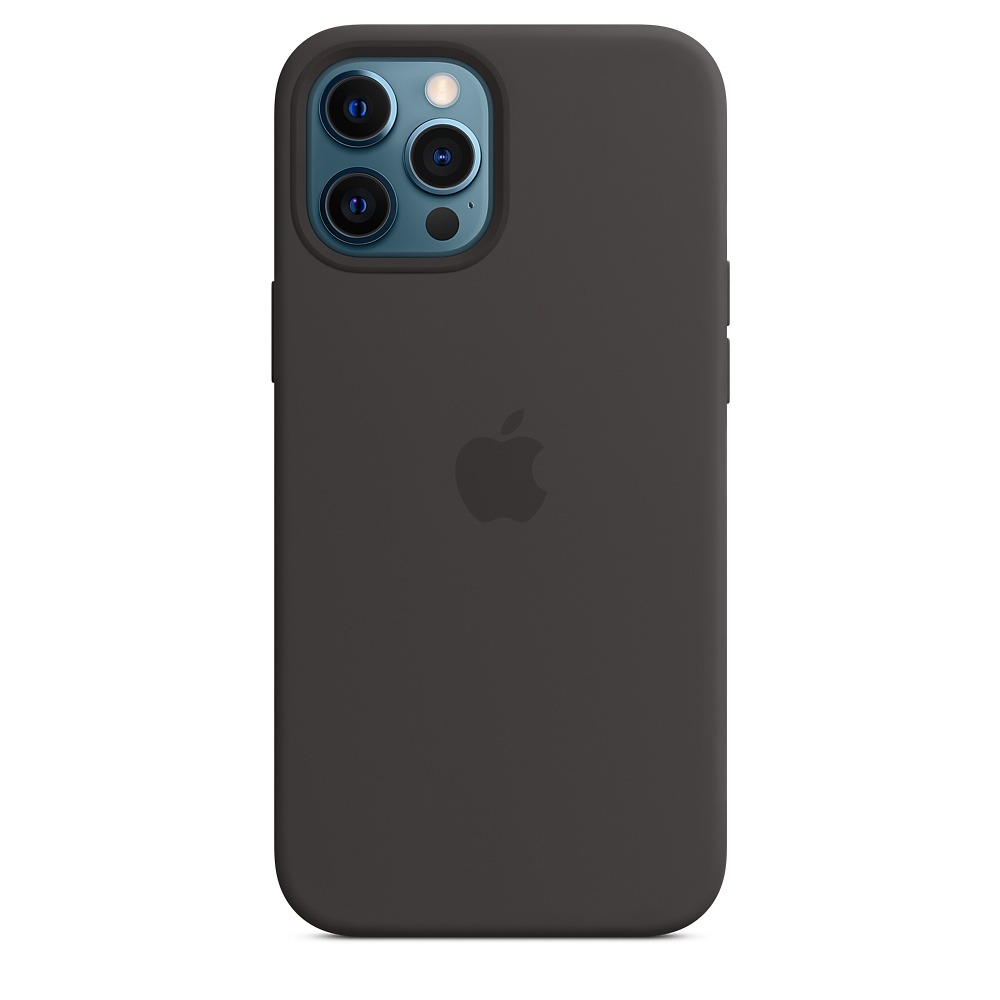 Capa de Silicone Iphone 12 Pro Max Apple MHLG3ZM/A - Black
