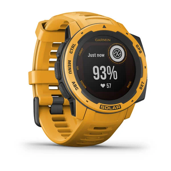 Smartwatch Garmin Instinct Solar 010-02293-19 com GPS/Bluetooth - Sunburst