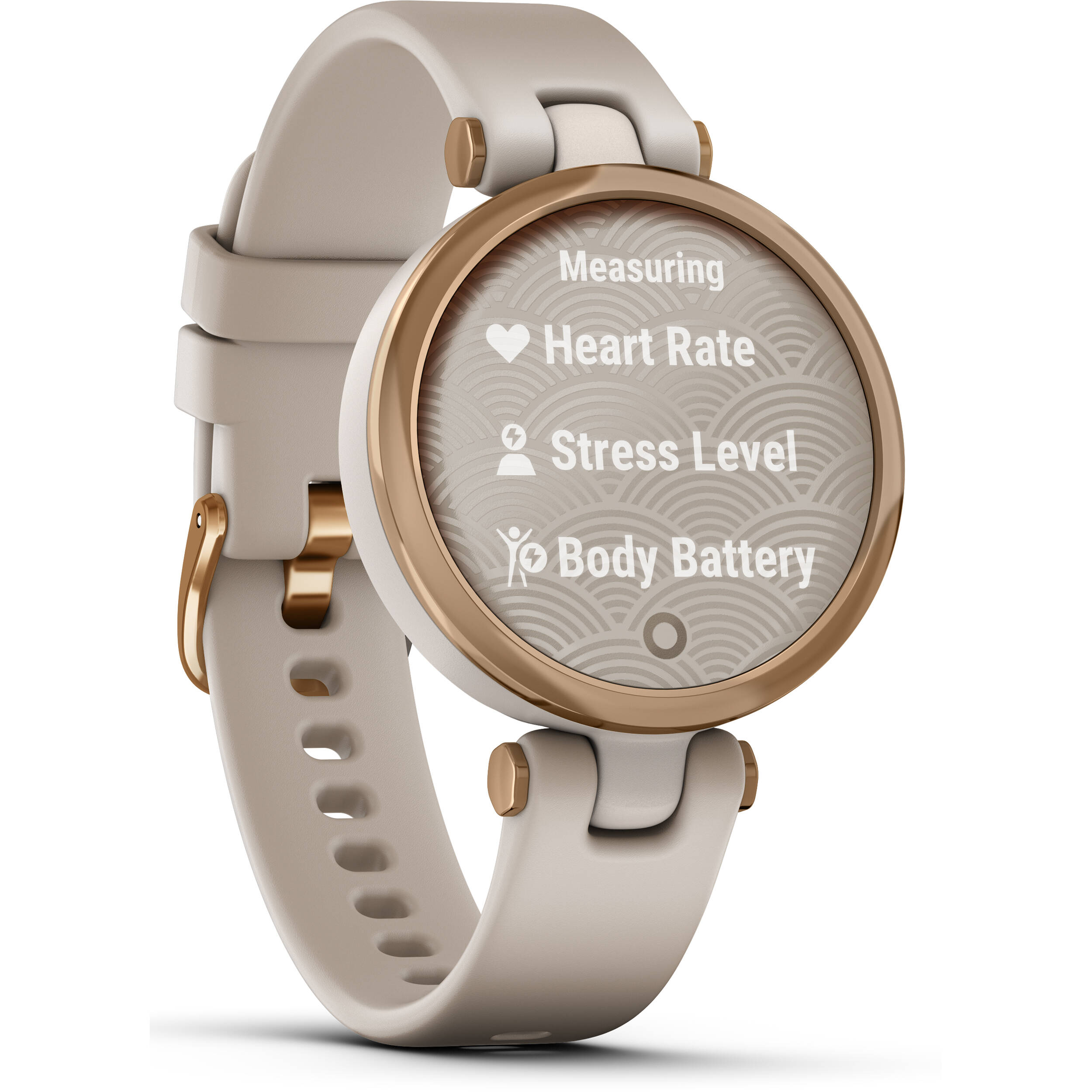 Smartwatch Garmin Lily Sport 010-02384-01 com GPS/Bluetooth - Rosé Gold