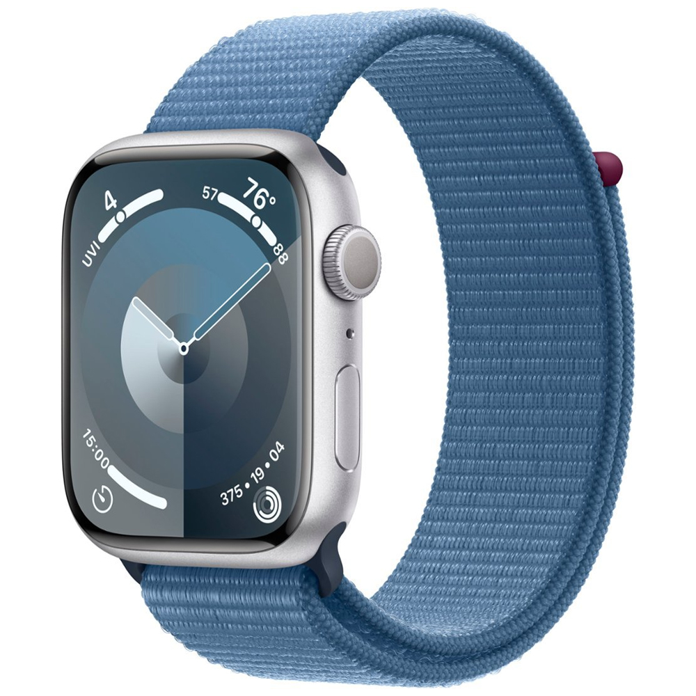 Apple Watch SE GPS 44MM MKQ43LE/A - Silver Aluminum Abyss Blue Sport Band  no Paraguai - Atacado Games - Paraguay