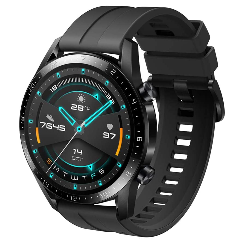 Smartwatch Huawei GT2 LTN-B19 46MM Bluetooth/GPS - Matte Black
