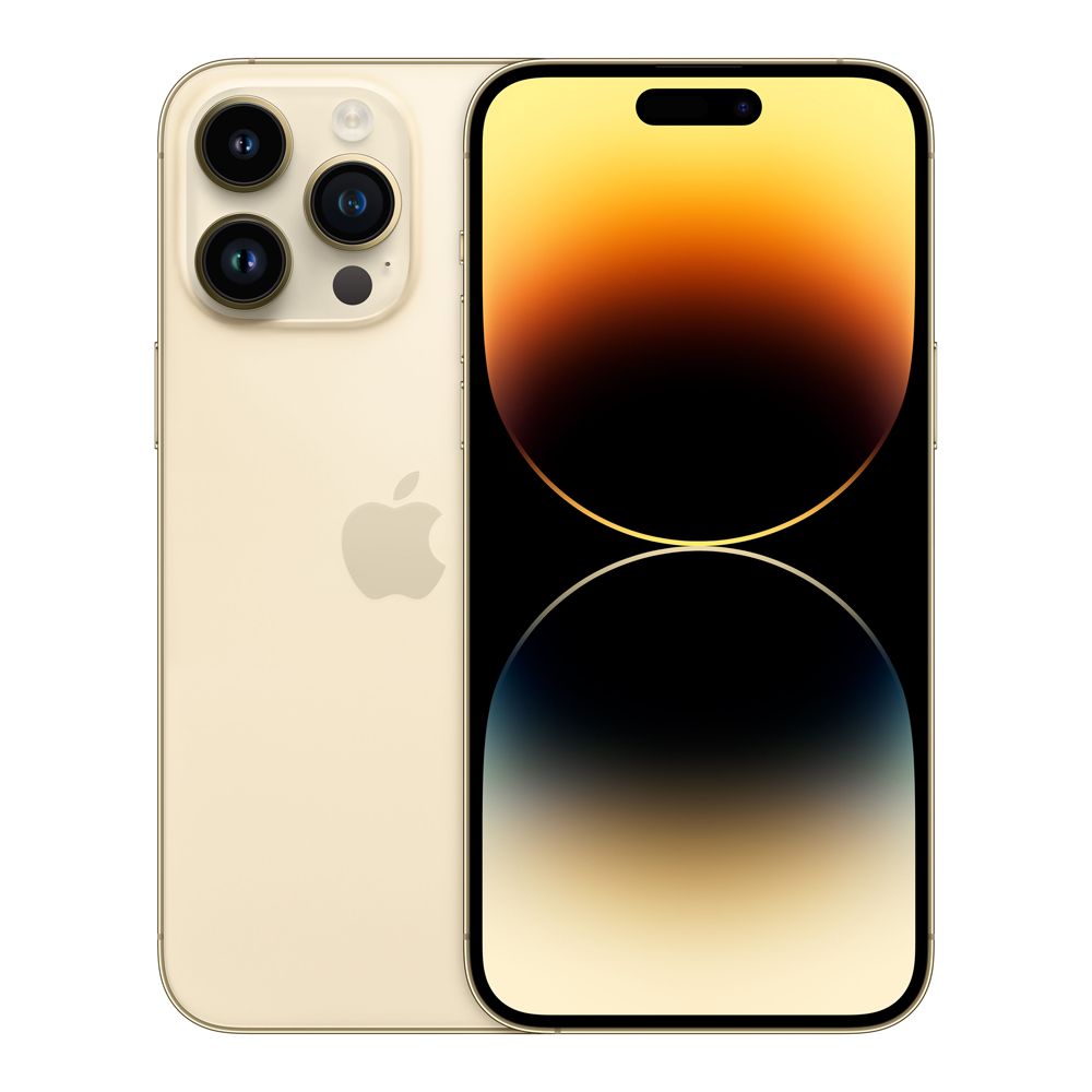 Apple iPhone 14 Pro 256GB Tela Super Retina XDR 6.1 Cam Tripla 48+12+12MP/12MP iOS 16 Gold - SWAP 'Grado A' (eSIM)(1 mês garantia)