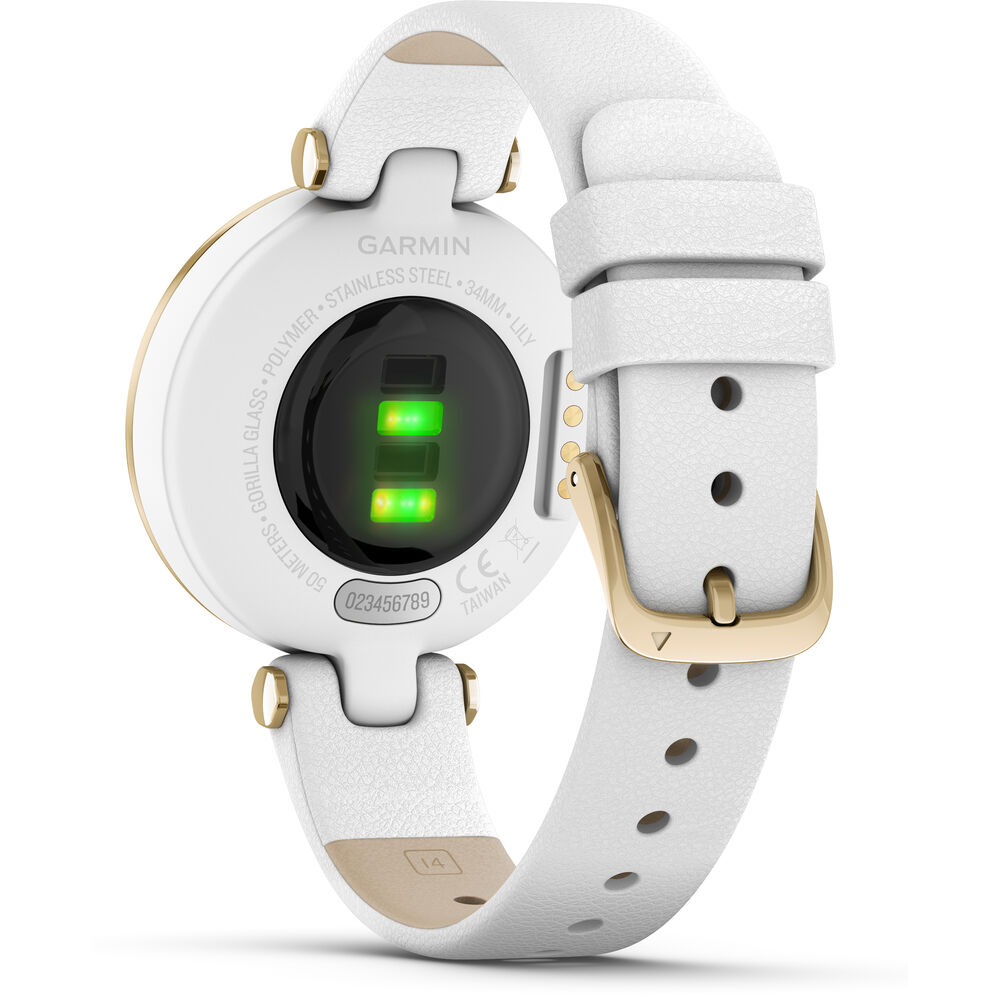 Smartwatch Garmin Lily Classic 010-02384-A3 com GPS/Bluetooth - Light Gold