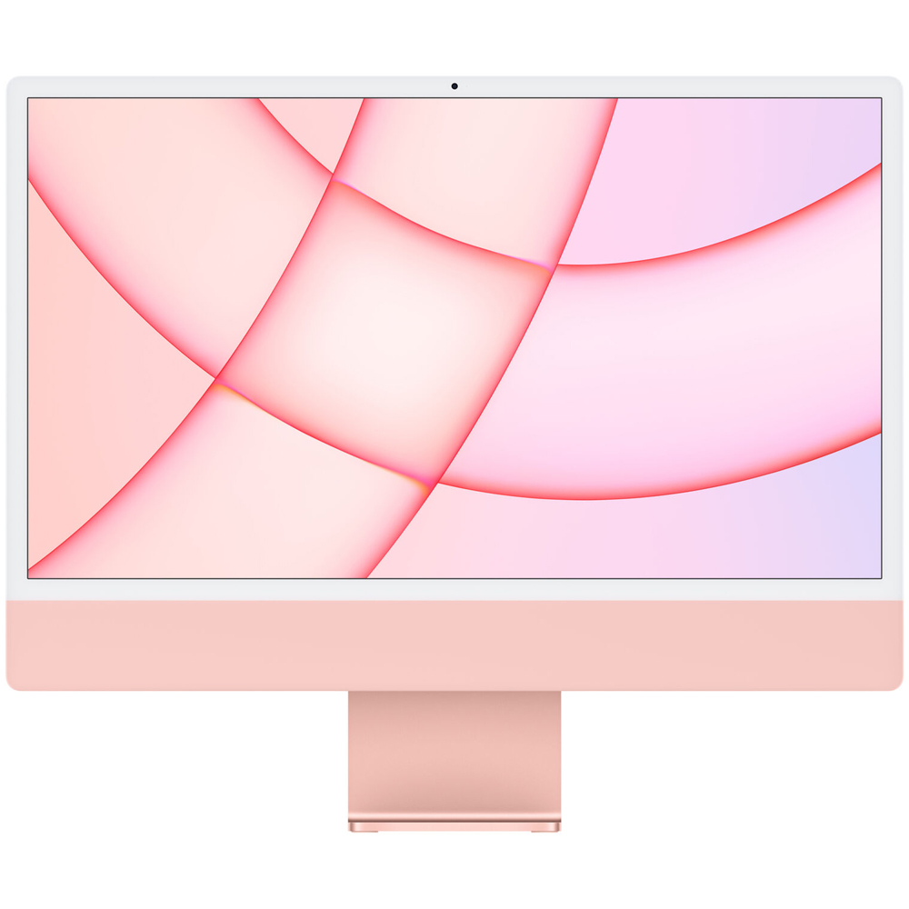 Apple iMac M1 8-Core (CPO - 1 ano Garantia Apple) / Memória 8GB / HD 512GB SSD / Tela 24 - Retina 4.5K / 8-Core GPU / 16-Core Neural FGPN3LL/A - Pink